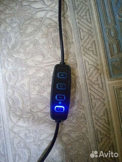 Кольцевая лампа 25 см