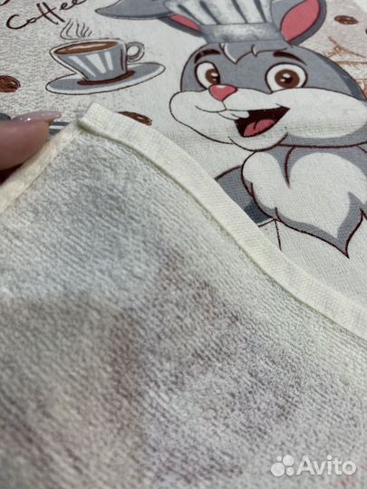 Новое кухонное полотенце из хлопка