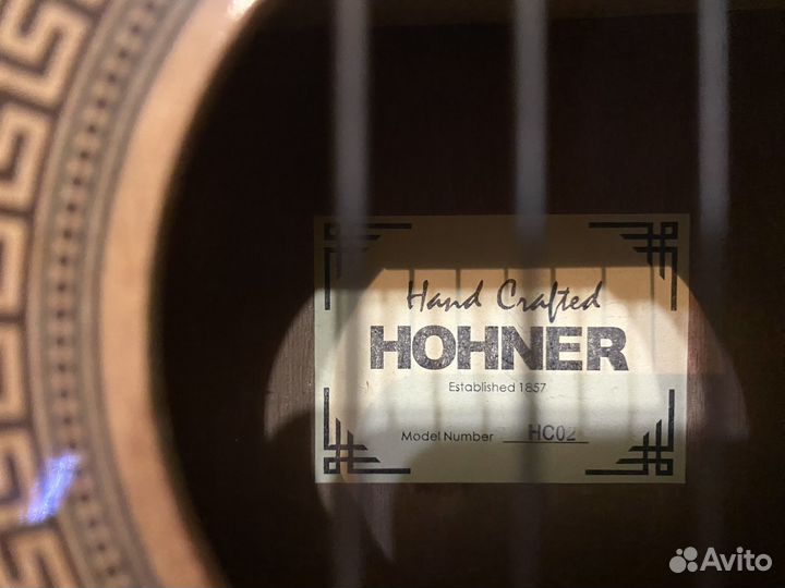 Гитара hohner HC02 детская 1/2