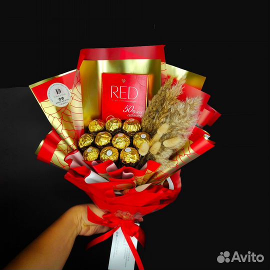 Букет из конфет - Фереро роше. Букет к 1 сентября