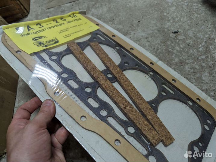 Рем комплект прокладок двигателя газ м20 победа