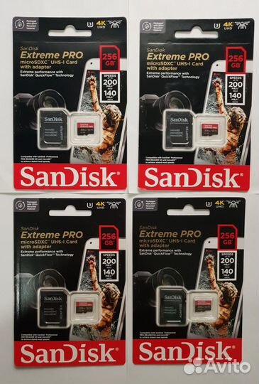 Карта памяти SanDisk sdxc Extreme Pro