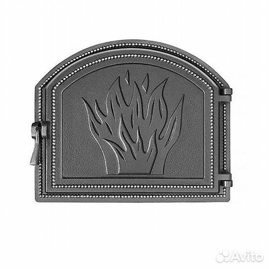 Дверь для Камина везувий каминная 218 (Антрацит) в