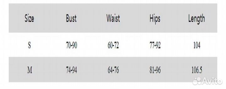 Платье женское вечернее с разрезом s/m