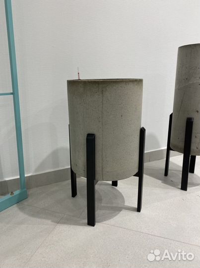 Кашпо из бетона