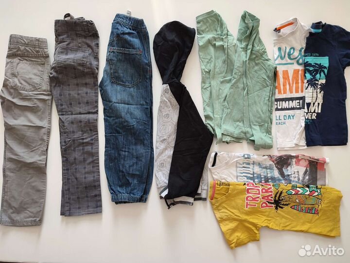 Вещи пакетом для мальчика 128