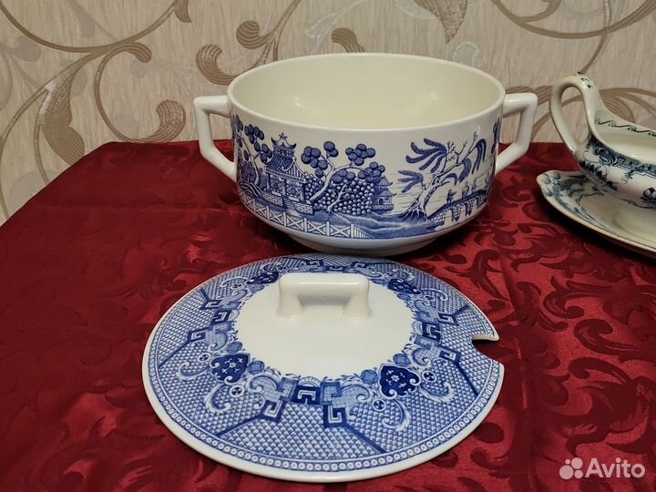 Супница фарфор Соусник винтаж