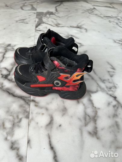 Ботинки котофей 26 с байкой демисезон