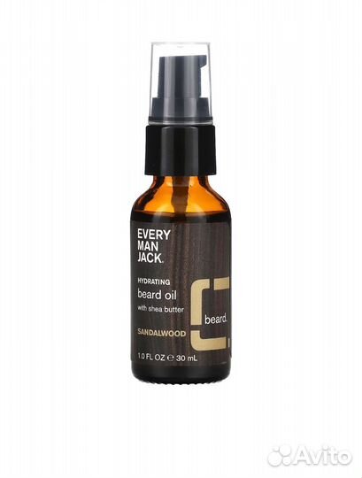 Увлажняющее масло для бороды iHerb