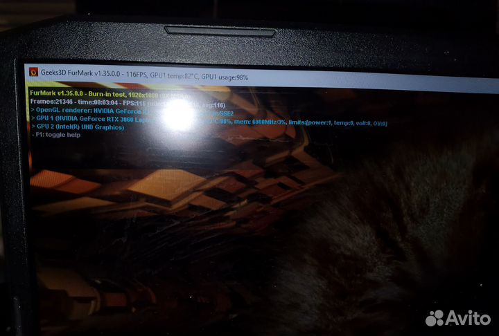 На гарантии 17 Acer nitro 5 RTX3060 16Gb/1tb nvme