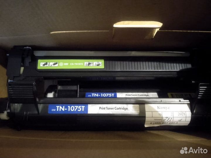 Б\у картриджи для принтера Brother TN-1075