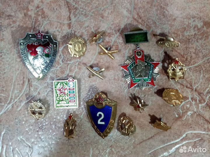 Значки Погранвойска