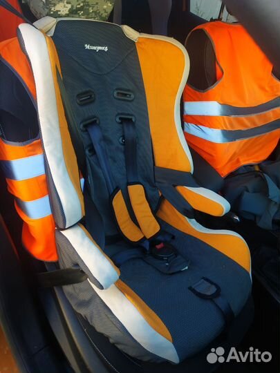 Детское автокресло 9 до 36 кг Мишутка