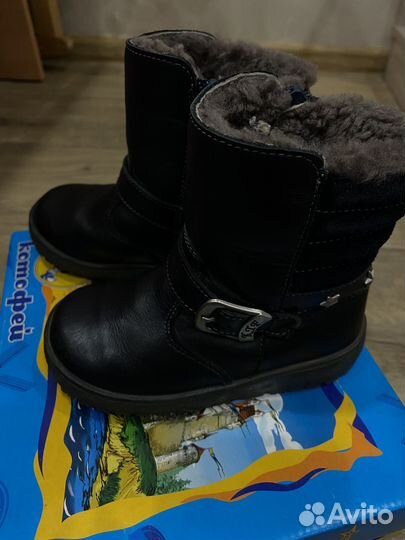 Ботинки зимние 25