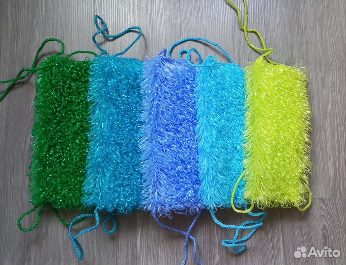 Мочалка ручной работы