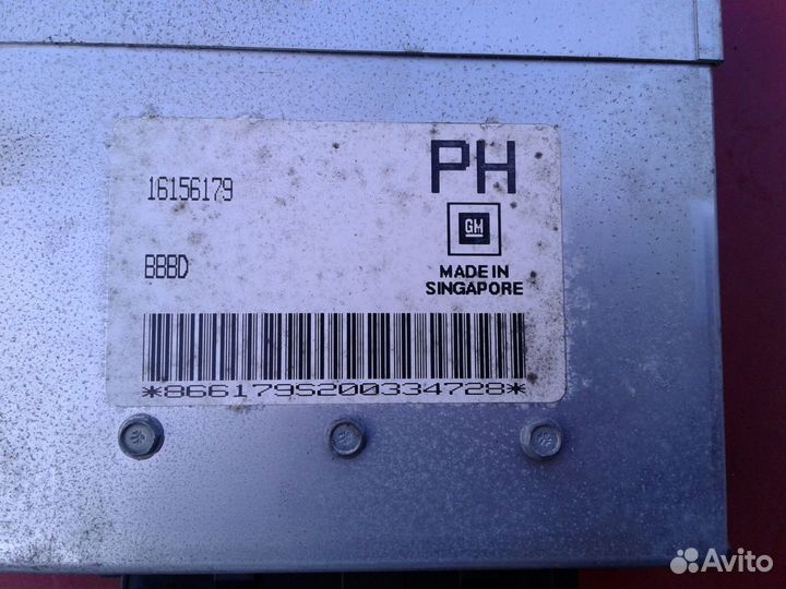 Блок управления двигателем опель c16nz