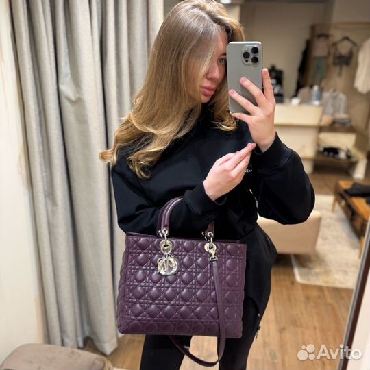 Сумка Dior Lady Large оригинал