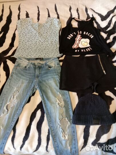 Большой пакет женских вещей