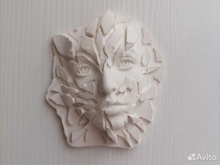 Кашпо из гипса