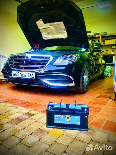 Аккумулятор на Mersedec S/C/E class с доставкой