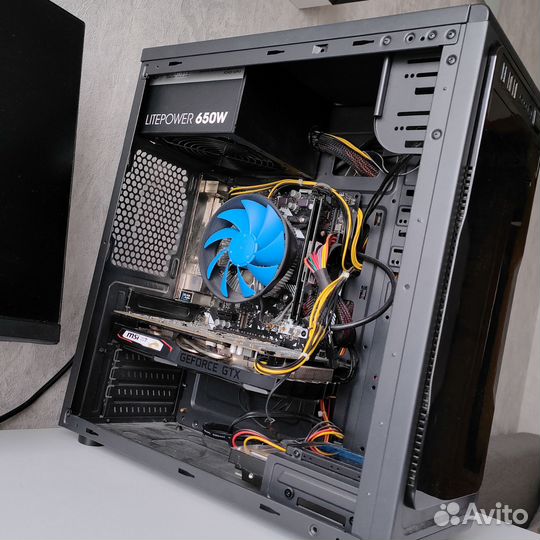 Компьютер geforce 1650 Super, Ryzen 5 2600, 32 гб