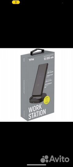 Внешний аккумулятор TFN 10 000 мАч черный