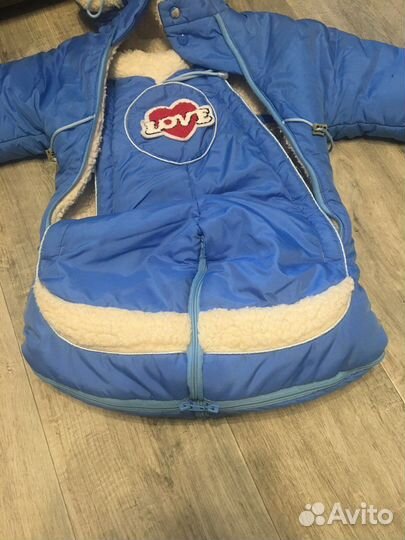 Комбинезон трансформер зимний