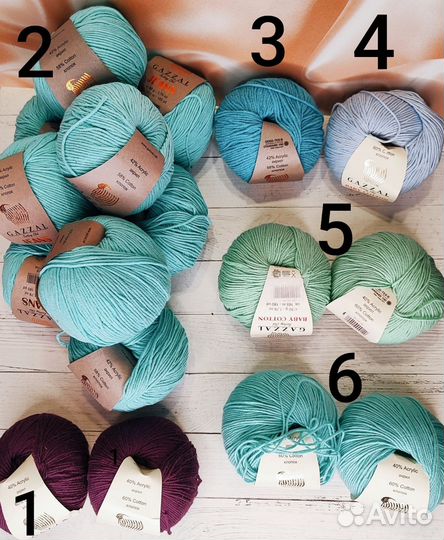 Пряжа нитки для вязания