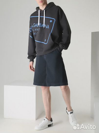 Худи хлопковое Dolce & Gabbana