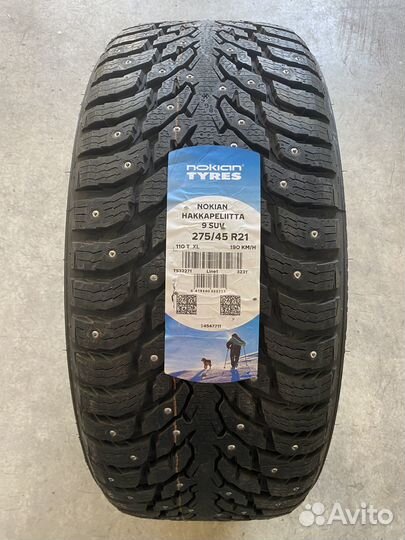 Nokian Tyres Hakkapeliitta 9 SUV 275/45 R21 110T