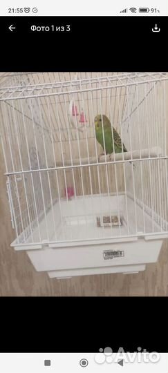 Клетка для волнистого попугая