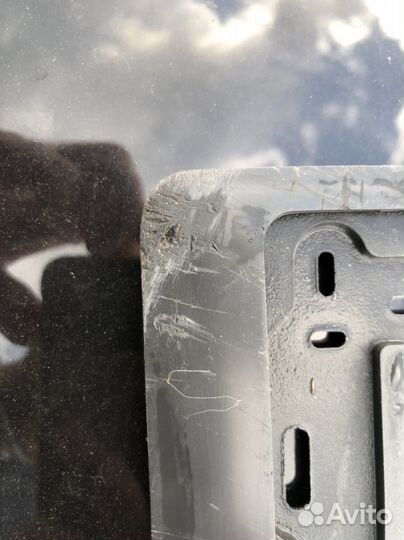 Рамка для номера с надписью