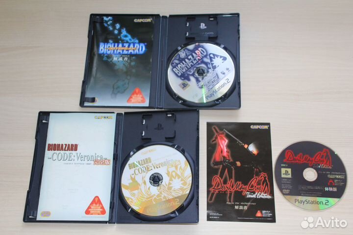 Resident Evil редк PS1 DC GC игры japan