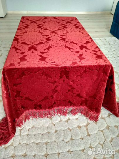 Новая скатерть бархат. СССР