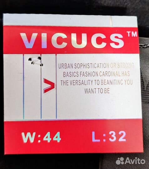 Джинсы вельветовые зимние Vicucs, р. 60