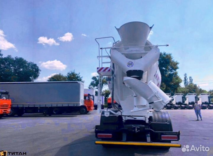 Доставка бетона миксером