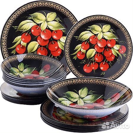 Набор столовый стекло LR30671