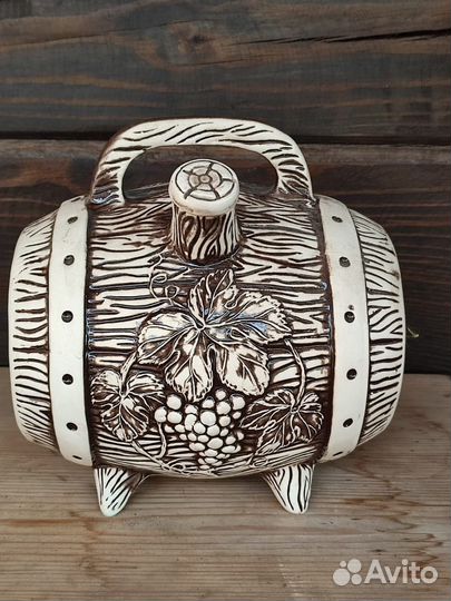 Бочка керамика 2.5литра