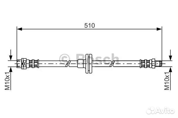 1987476056 Тормозной шланг