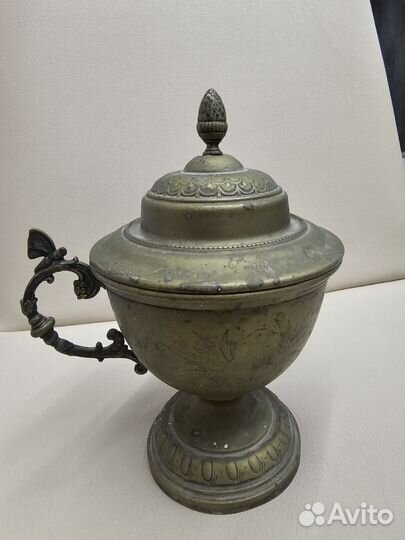 Посеребрённая сахарница Варшава, galf.fabr.wolska