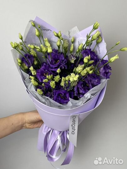 Букет из Лизиантусов Доставка