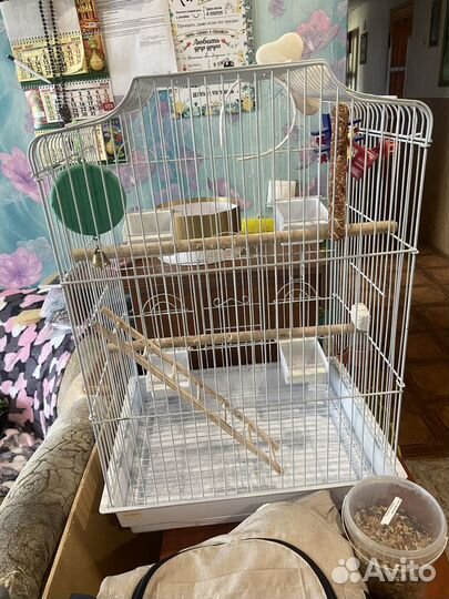 Клетка для попугая корелла