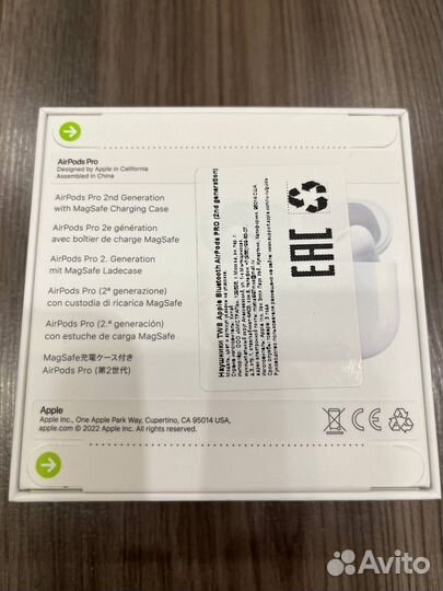 AirPods pro 2 (2022) Новые оригинал