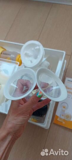Молокоотсос medela swing flex электрический