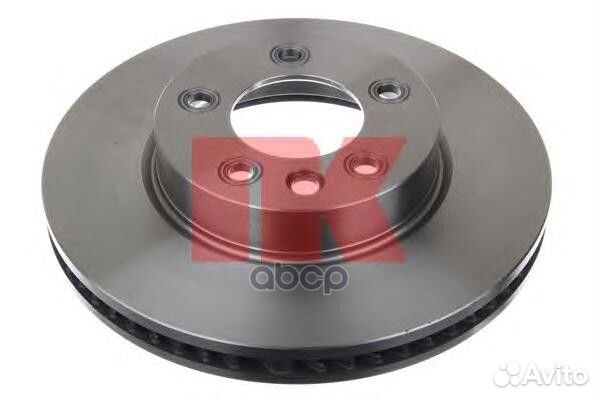 Диск тормозной передний правый вентилируемый VW