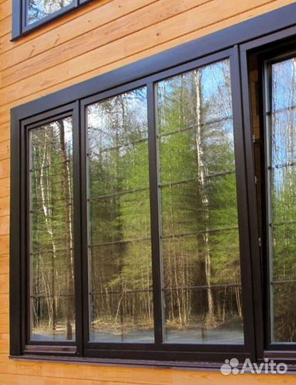 Алюминиевые окна и двери