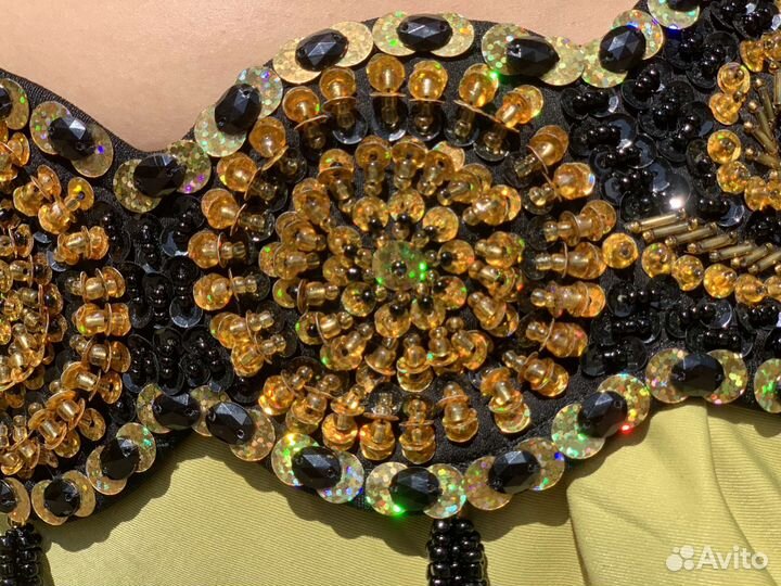 Костюм для восточных танцев, ручная работа