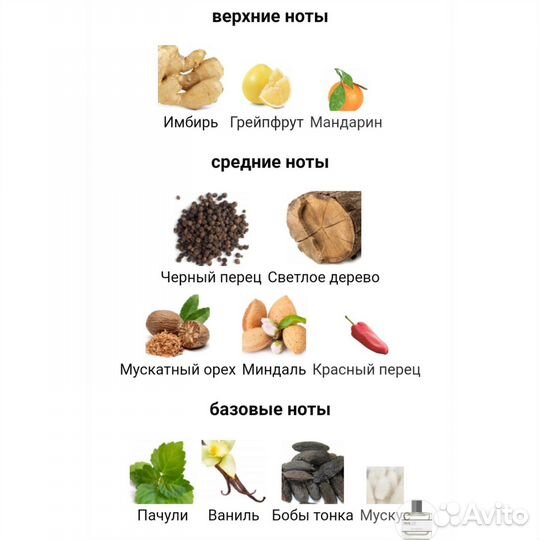 Распив от 2 мл 901 nutmeg, almond, patchouli