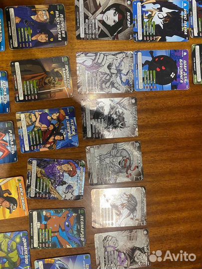 Карточки черепашки ниндзя боевая четверка