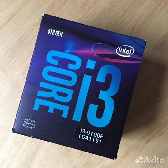 Intel core i3 9100f